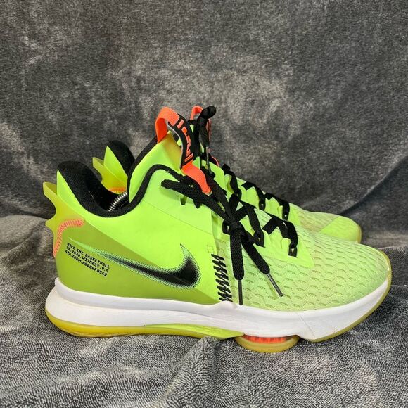 Nike LEBRON Witness V 5 GRINCH Men's Lime Glow Volt  sz 12 - Picture 1 of 8
